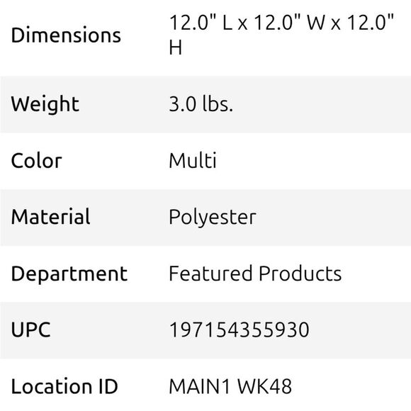 At Home Love Dice-Shaped Sherpa Accent Throw Pillow - Picture 6 of 8